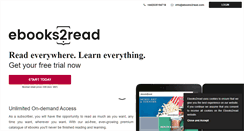 Desktop Screenshot of ebooks2read.com